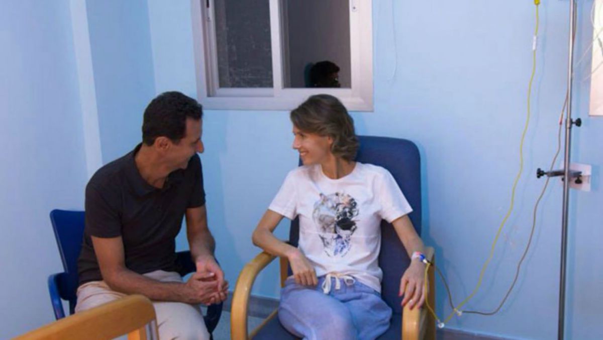 Soția dictatorului sirian Bashar al-Assad a fost diagnosticată cu o formă de cancer