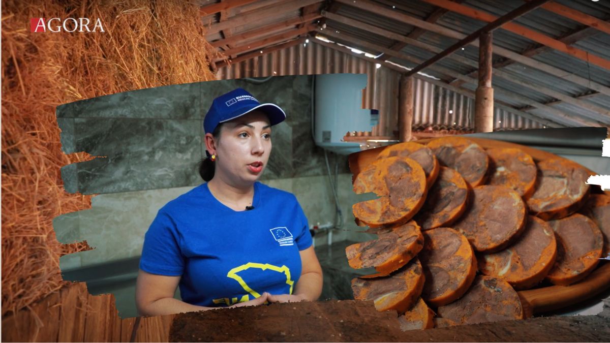 Soții Bratu produc kavârma și brânză după tradițiile părinților, cu bani europeni. Cum un GAL a devenit soluție pentru o afacere din Slobozia Mare (VIDEO)