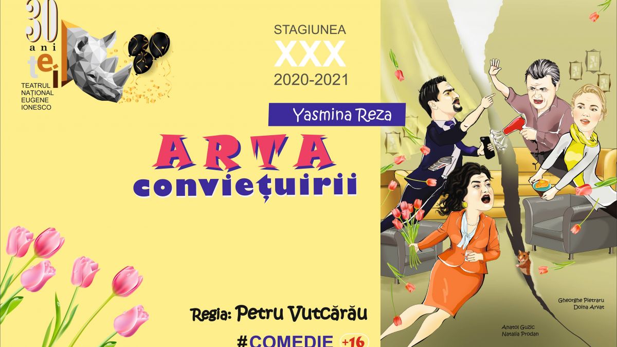 30 de ani de teatru, 30 de ani alături de tine! Cu ce spectacol deschide Teatrul „Eugene Ionesco” stagiunea XXX