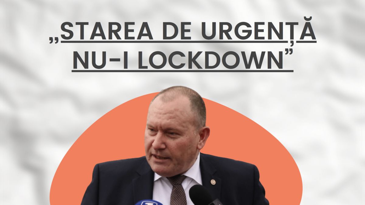 Starea de urgență nu-i lockdown sau de ce nu se schimbă nimic de mâine! Răspunsul formulat prin cinci întrebări de la deputați (VIDEO)