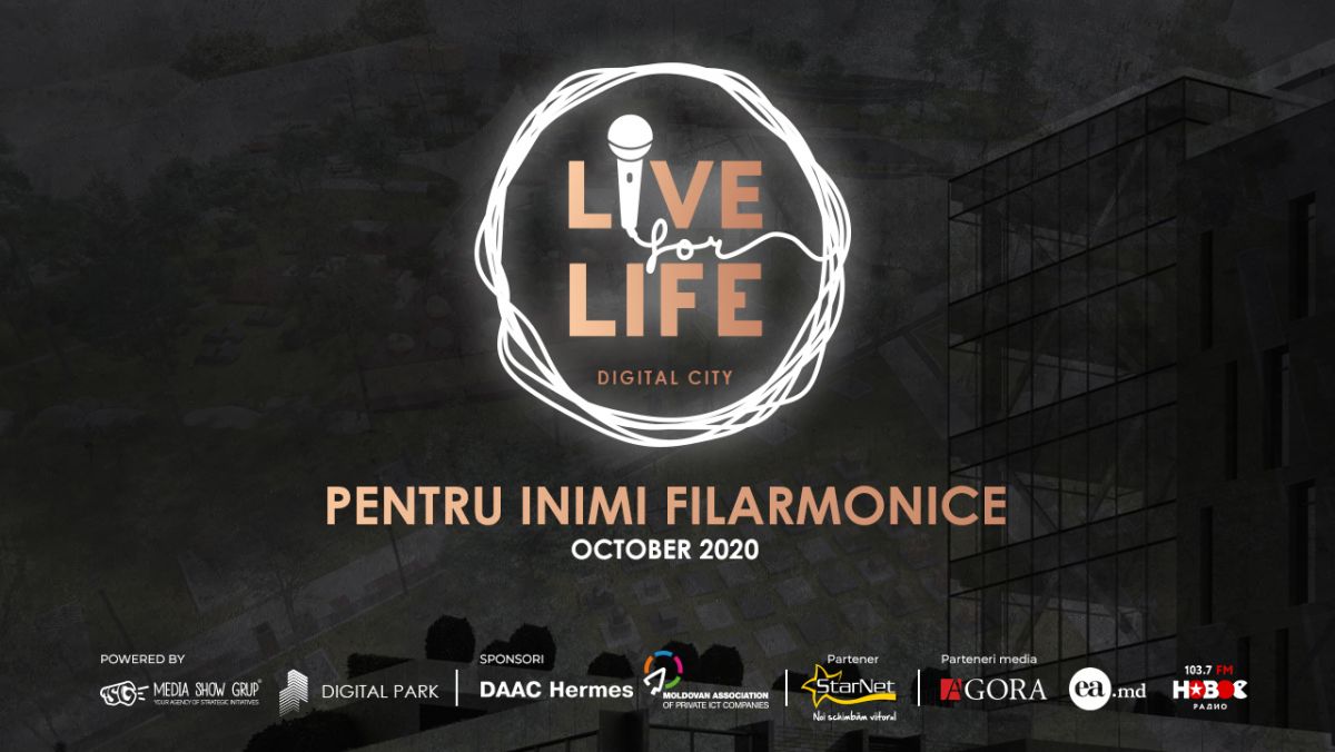 StarNet vă invită la un concert în aer liber „Live for Life - Susținem inimi filarmonice”