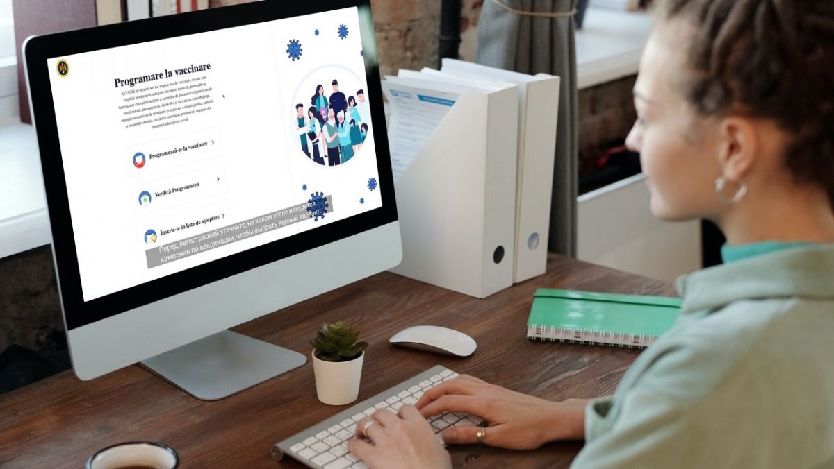 Start înregistrării online pentru vaccinare anti-COVID! Iată cum funcționează platforma pentru programare prealabilă (VIDEO)