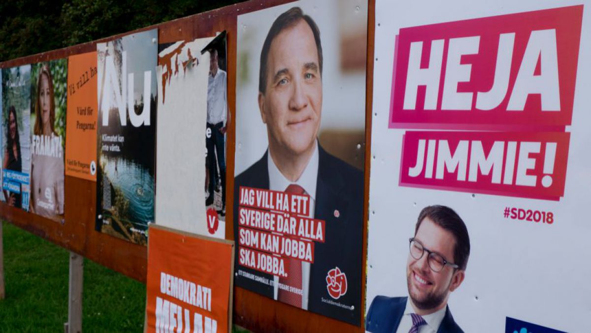 Suedezii sunt chemați la urnele de vot. Un partid de extrema dreaptă, favorit la alegeri