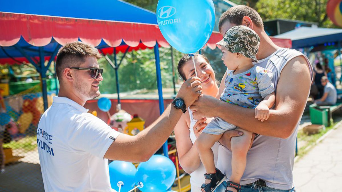 Surprize de la Hyundai în parcul din Valea Trandafirilor