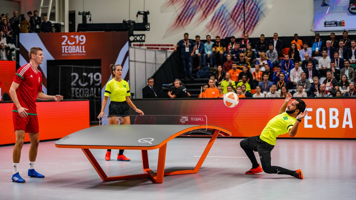 Teqball, un nou sport, în premieră, la Jocurile Europene Cracovia 2023