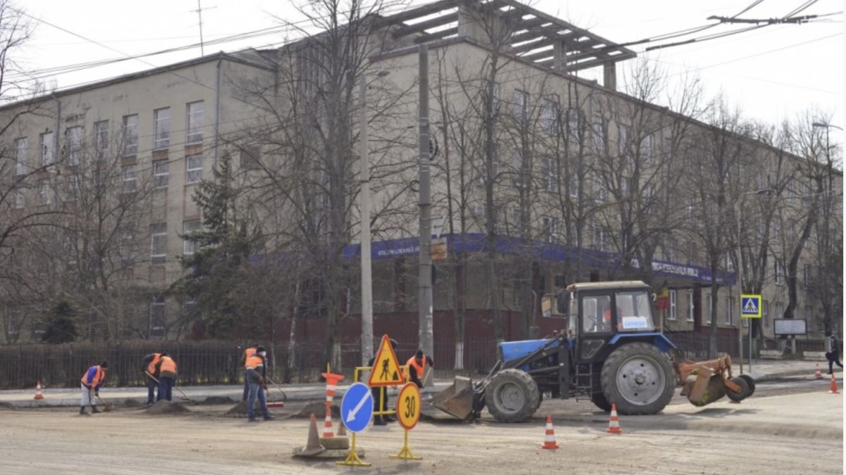Traficul rutier pe anumite zone ale străzii Ion Creangă va fi suspendat în următoarele trei weekenduri