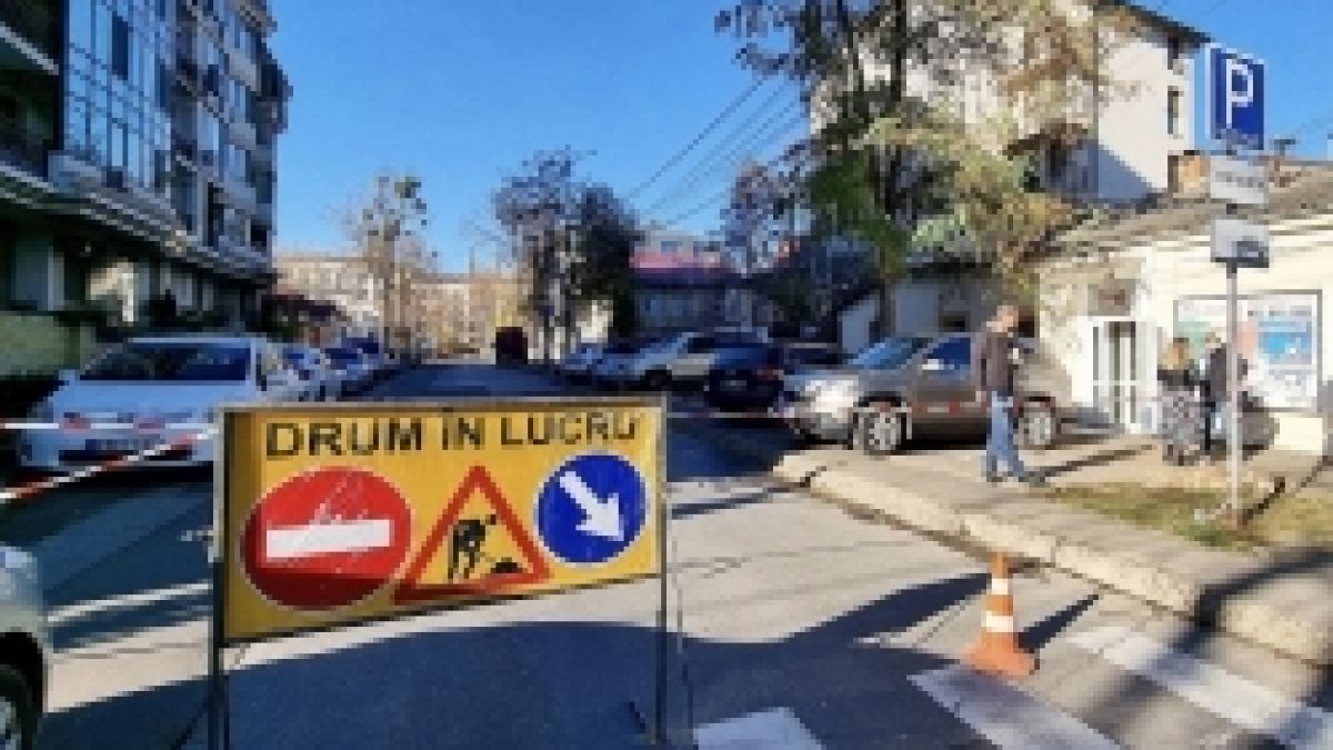Traficul rutier pe unele străzi din capitală, suspendat parțial