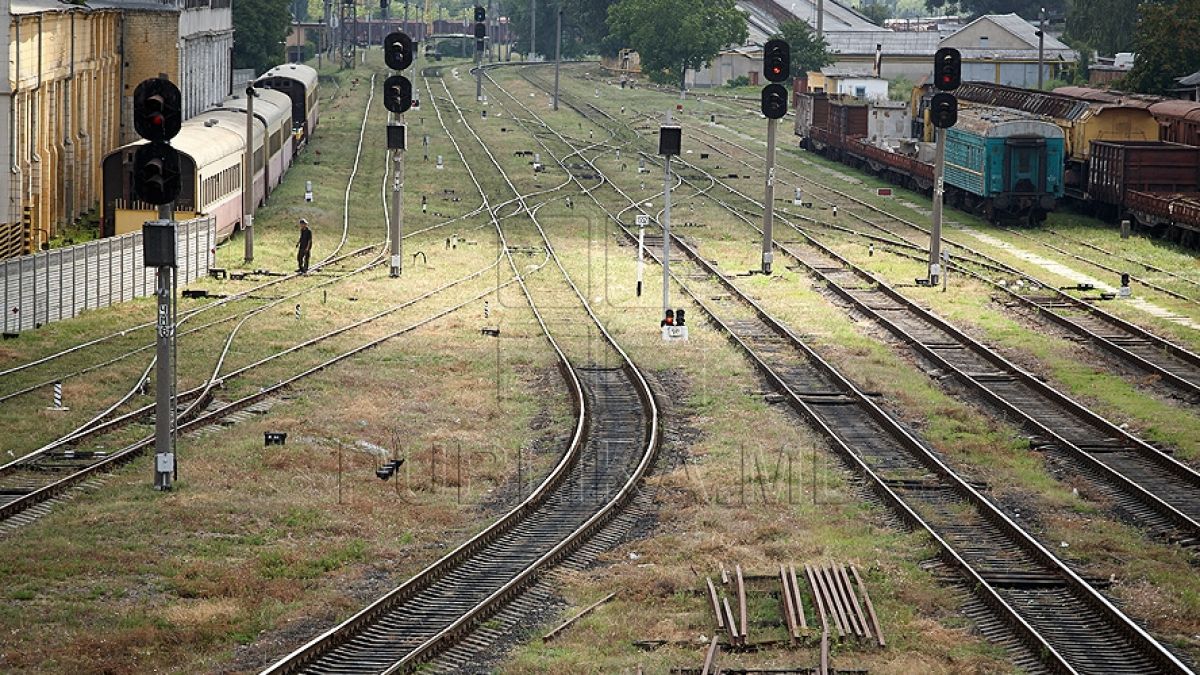 Tragedie pe calea ferată de la Ghidighici. Un bărbat a murit după ce a fost tamponat de tren