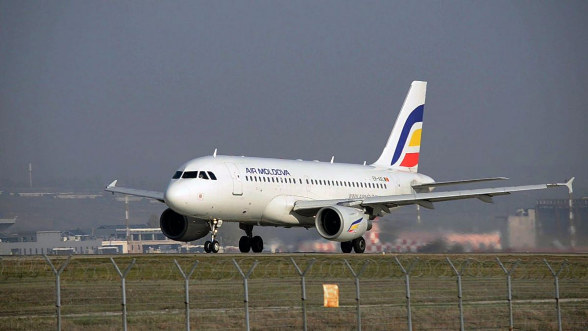 Transportul aerian de pasageri din R. Moldova a crescut cu aproape 50%, în ianuarie-aprilie 2017