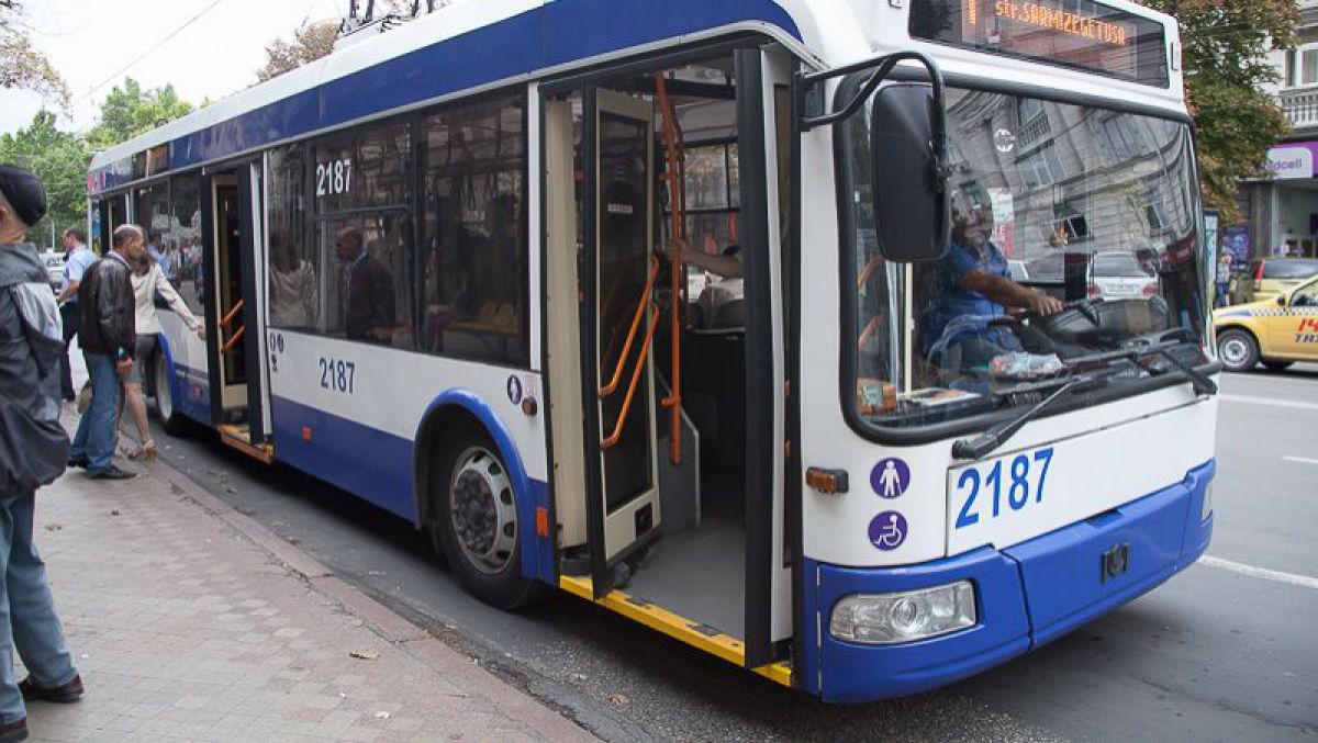 Transportul public din Chișinău nu va circula între străzile Pușkin și Bodoni timp de două săptămâni