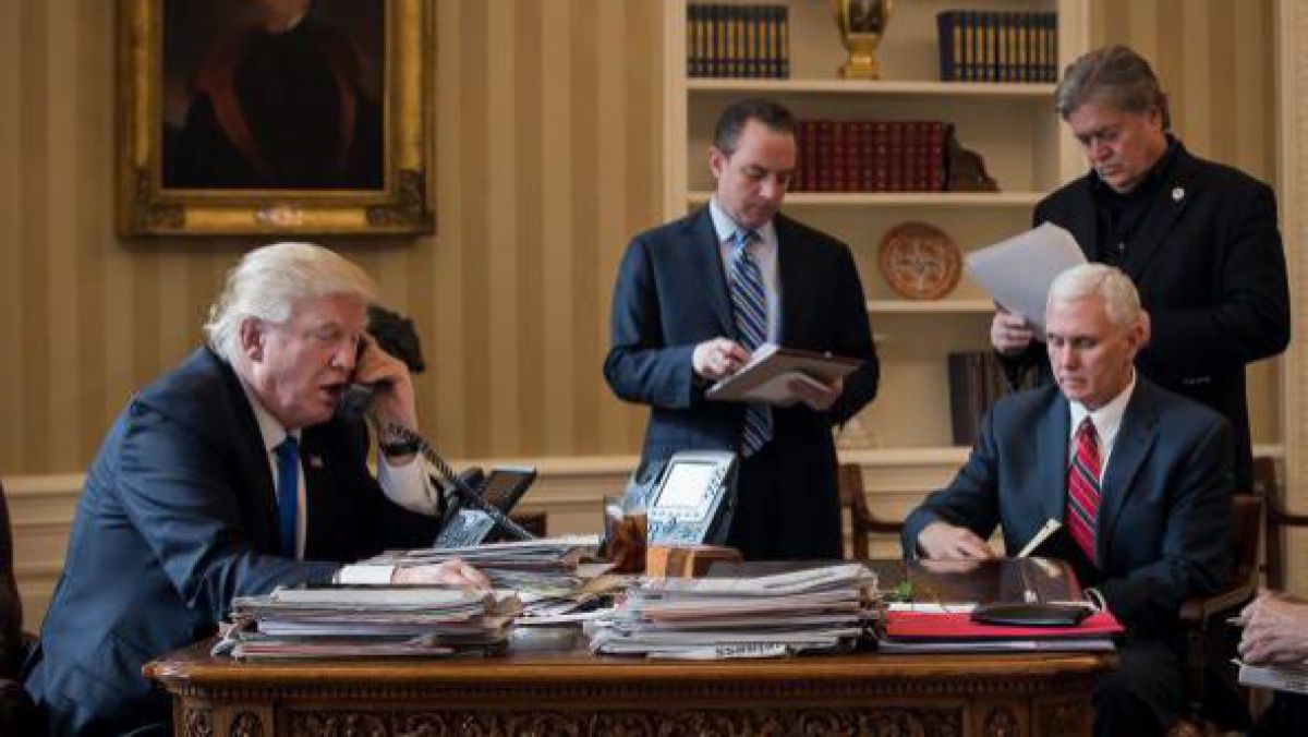 Trump, între amici: „Casa Albă este o adevărată cocină”