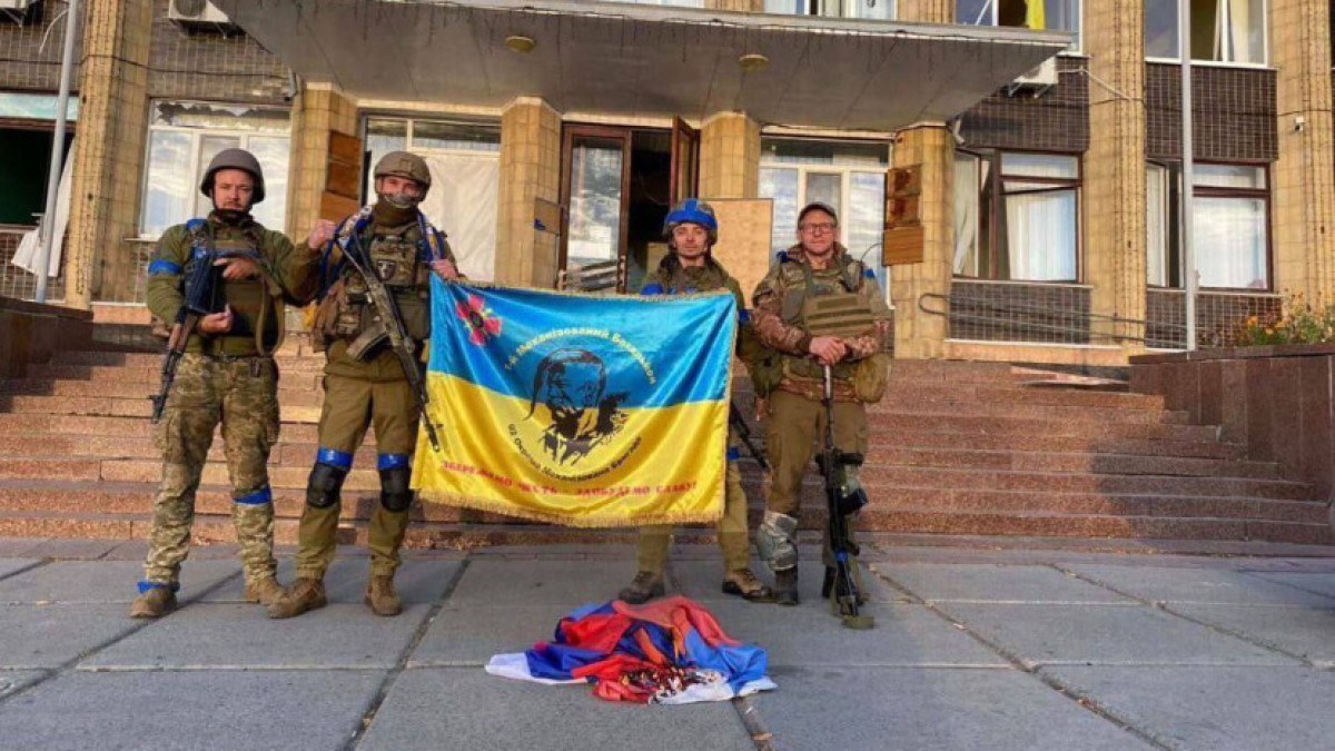 Trupele militare ale Ucrainei au eliberat un oraș ocupat de ruși în prima zi a invaziei