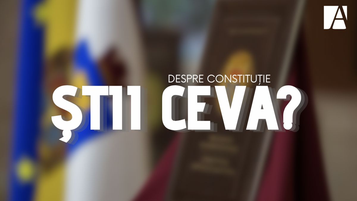 Tu ce știi despre Constituție? Ce putere are, cine o poate modifica sau câte cuvinte conține (QUIZ)