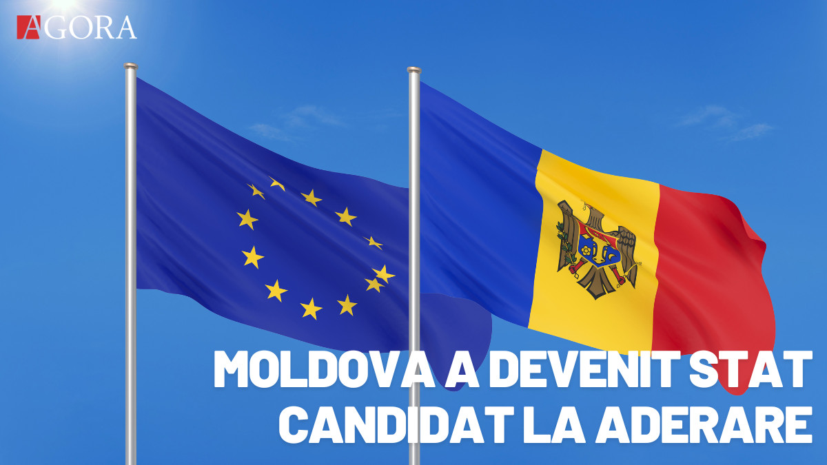 Ultimă oră! Republica Moldova devine stat candidat la aderarea la UE