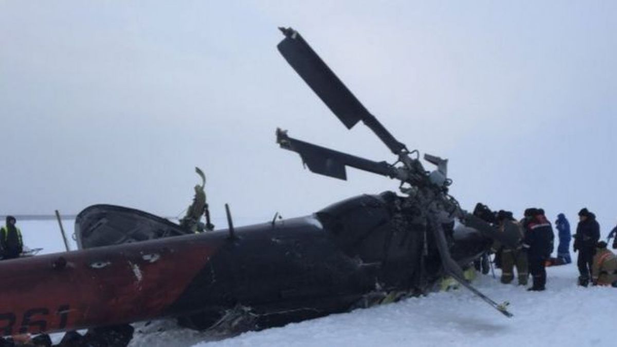 Un elicopter cu 22 de oameni la bord s-a prăbușit în Siberia. 19 oameni au murit