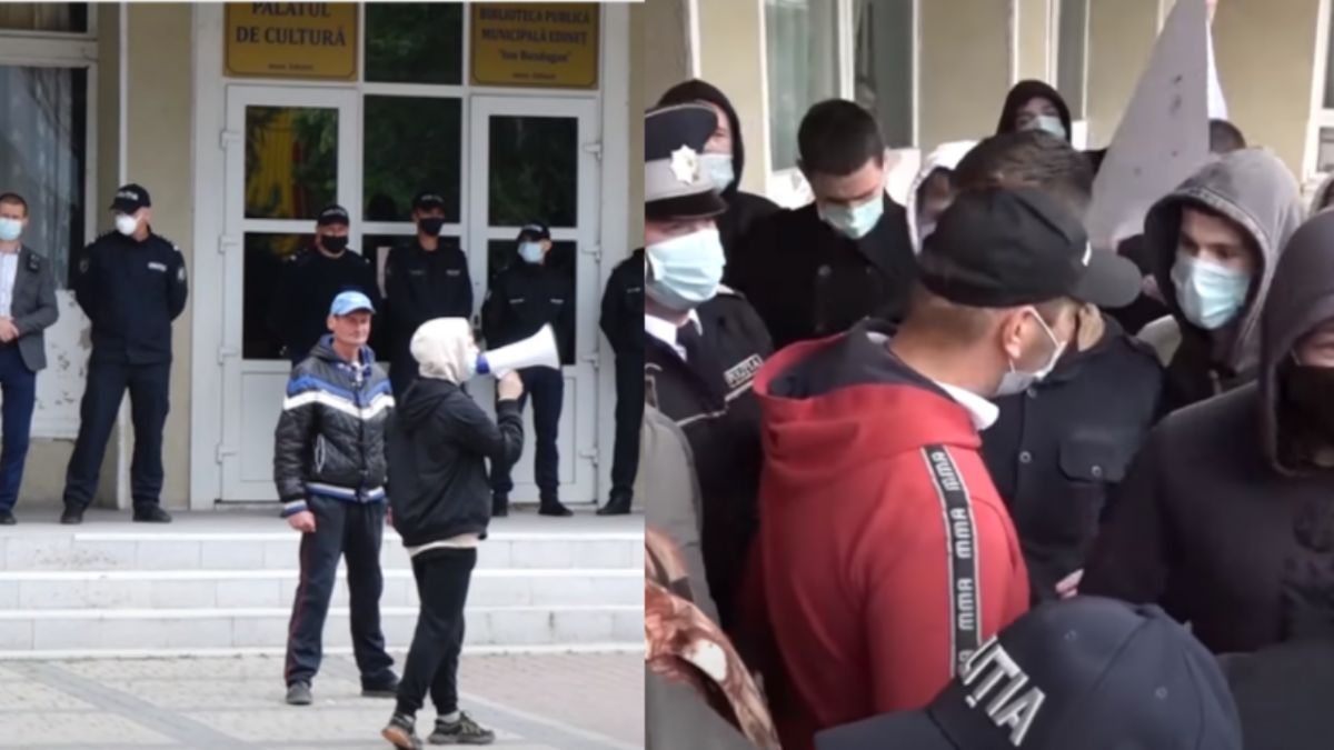 Un eveniment, două perspective. Cum a fost relatat protestul de la Edineț de unele surse media (VIDEO)