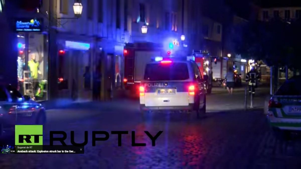 Un nou atac în Germania. O explozie s-a produs în apropiere de Nurnberg