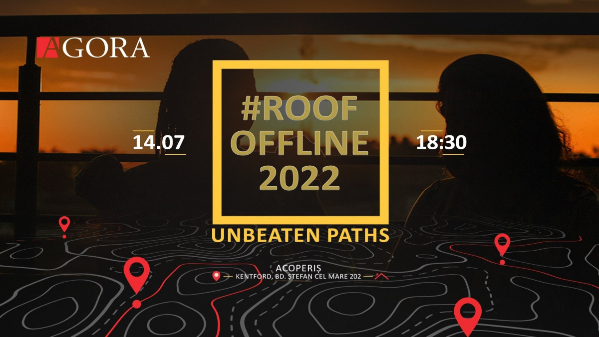 Un nou #ROOFOFFLINE pe un nou acoperiș! Dăm start vânzării biletelor pentru cea de-a doua ediție a verii, #ROOFOFFLINE Unbeaten paths