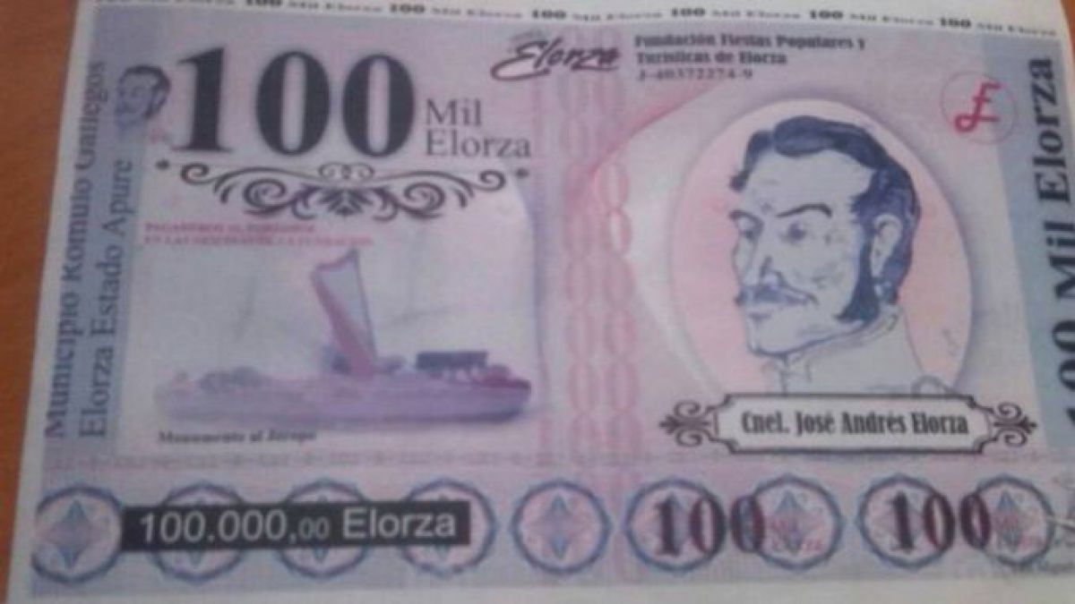 Un oraș din Venezuela și-a pus în circulație propriile bancnote
