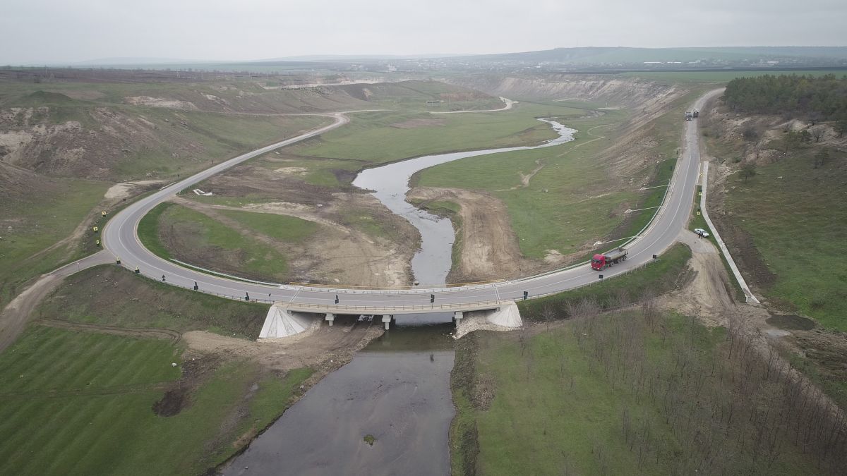 Un pod a fost construit peste râul Răut, în raionul Florești