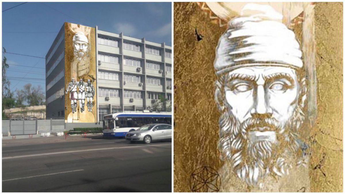 Un tânăr artist plastic vrea să îl picteze pe Decebal pe un perete din Chișinău. Are nevoie de susținerea ta financiară