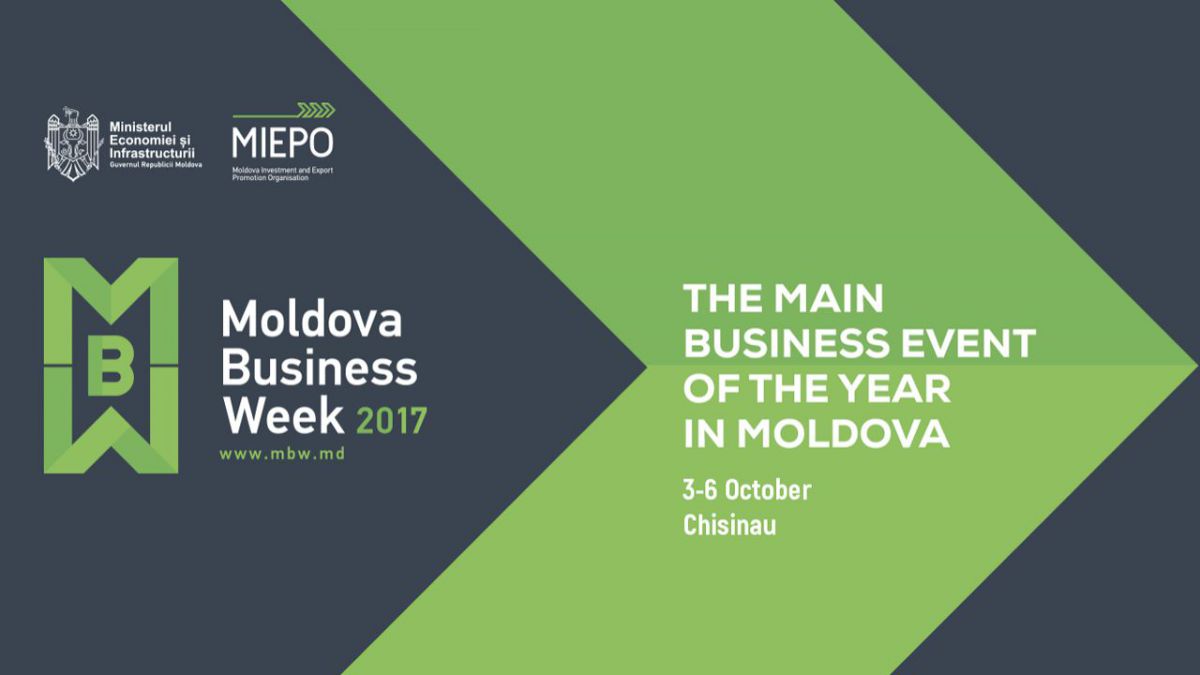 Unul dintre cele mai importante evenimente în afaceri - „Moldova Business Week” - revine în octombrie