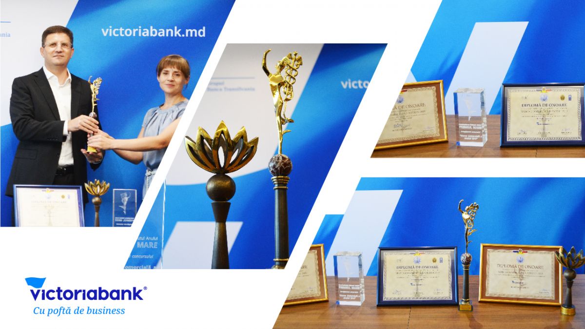 Victoriabank, recunoaștere pentru integritatea în afaceri la Gala Businessului Moldovenesc