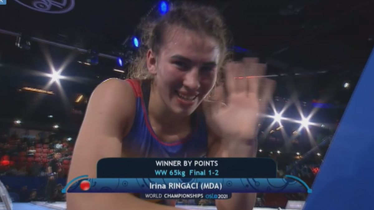 Victorie istorică pentru R. Moldova! Irina Rîngaci devine pentru țara noastră prima campioană mondială la lupte