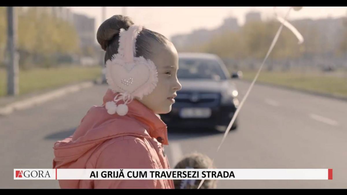 VIDEO. „Ai grijă cum traversezi strada”. Spotul social creat de Inspectoratul Național de Patrulare