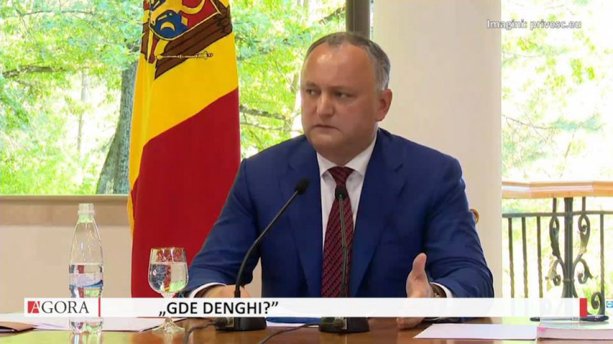 VIDEO. Dodon vrea audieri publice, privind asistența financiară externă: „Unde-s banii?”