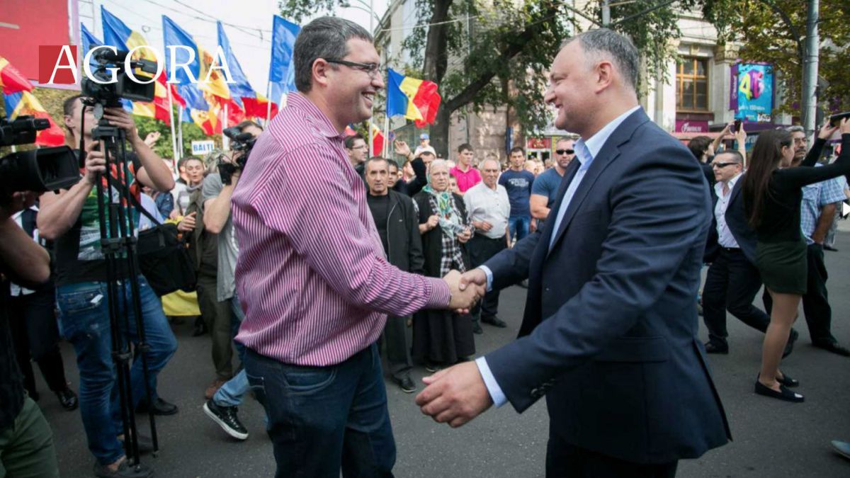 VIDEO. „Balabolul e balabol”. Dodon îl acuză pe Usatîi de comportament banditesc: A trecut „linia roșie”