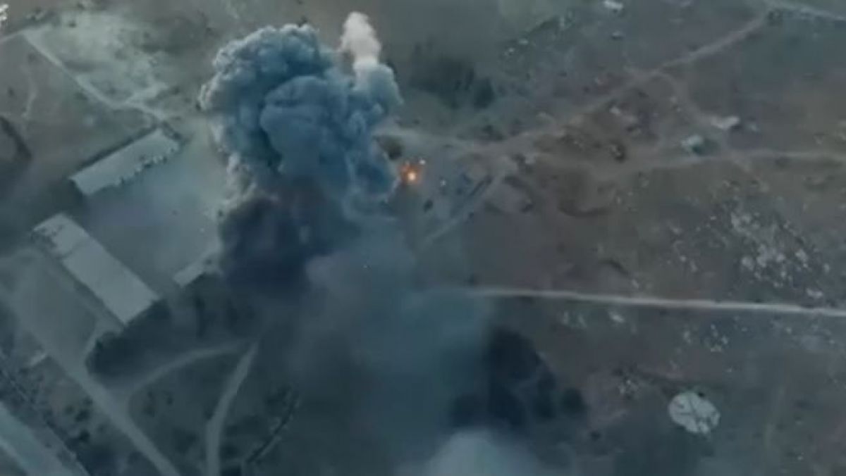 VIDEO. Bătălia pentru orașul sirian Aleppo văzută cu drona