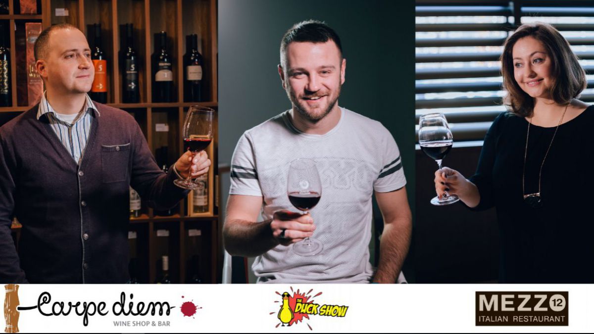 VIDEO. Campania „WineFriendly”. „wINe LOVE” îi inspiră pe fondatorul „Carpe Diem”, PR manager-ul „Mezzo” și Iliușa