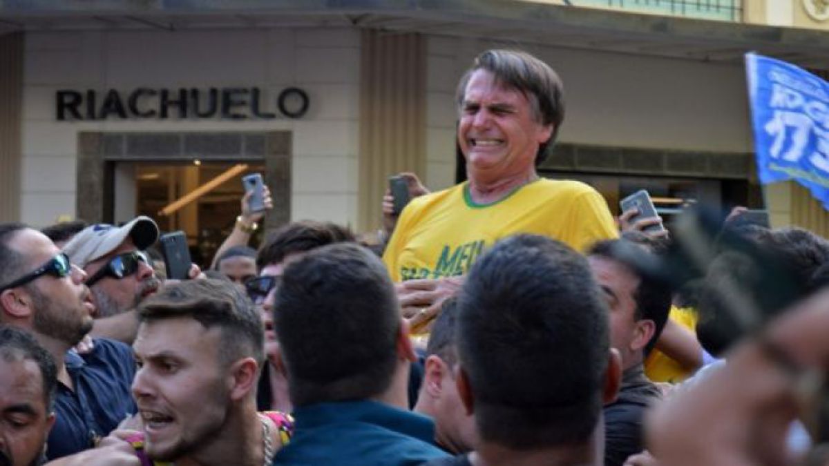 VIDEO. Candidatul la Președinția Braziliei, înjunghiat în abdomen