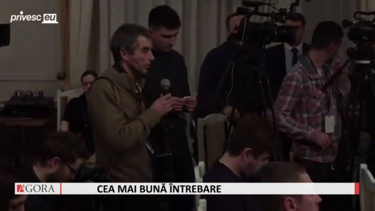 VIDEO. Care a fost cea mai bună întrebare adresată lui Dodon la conferință