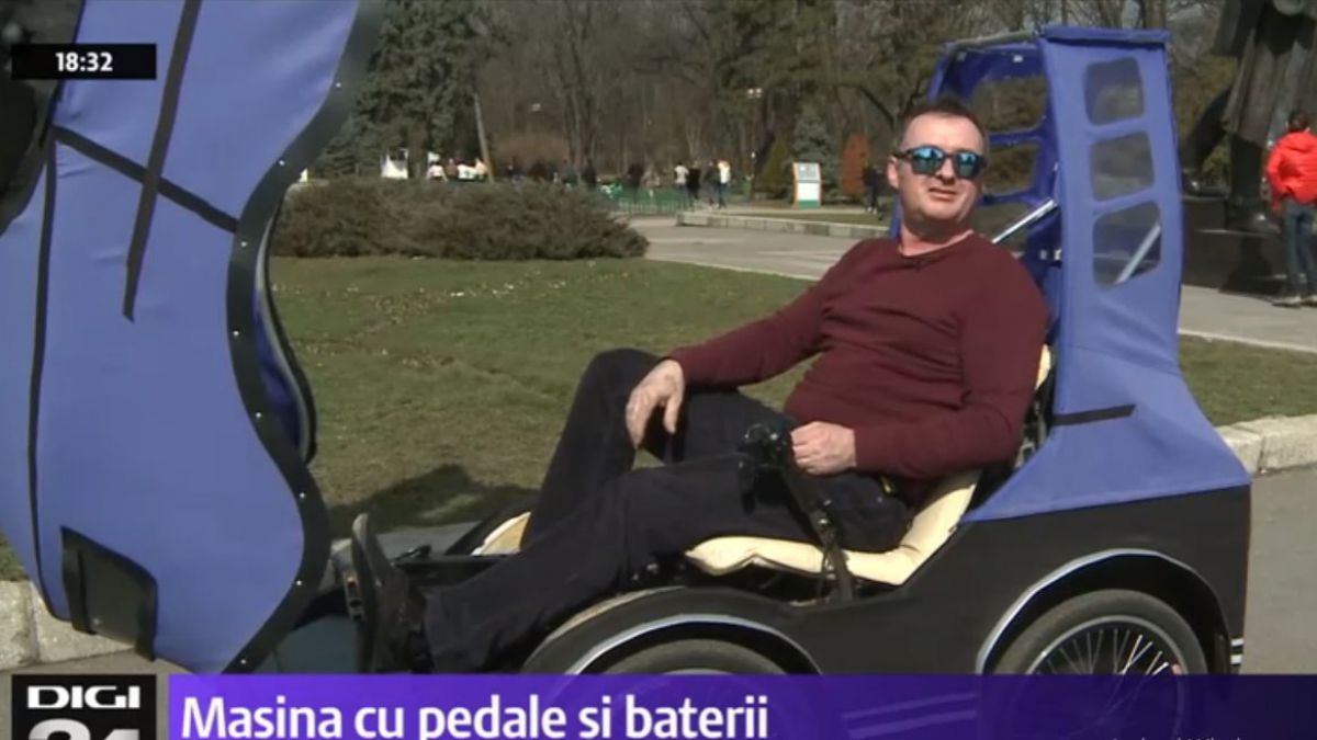 VIDEO. Ce a făcut un bucureștean ca să scape de ambuteiaje