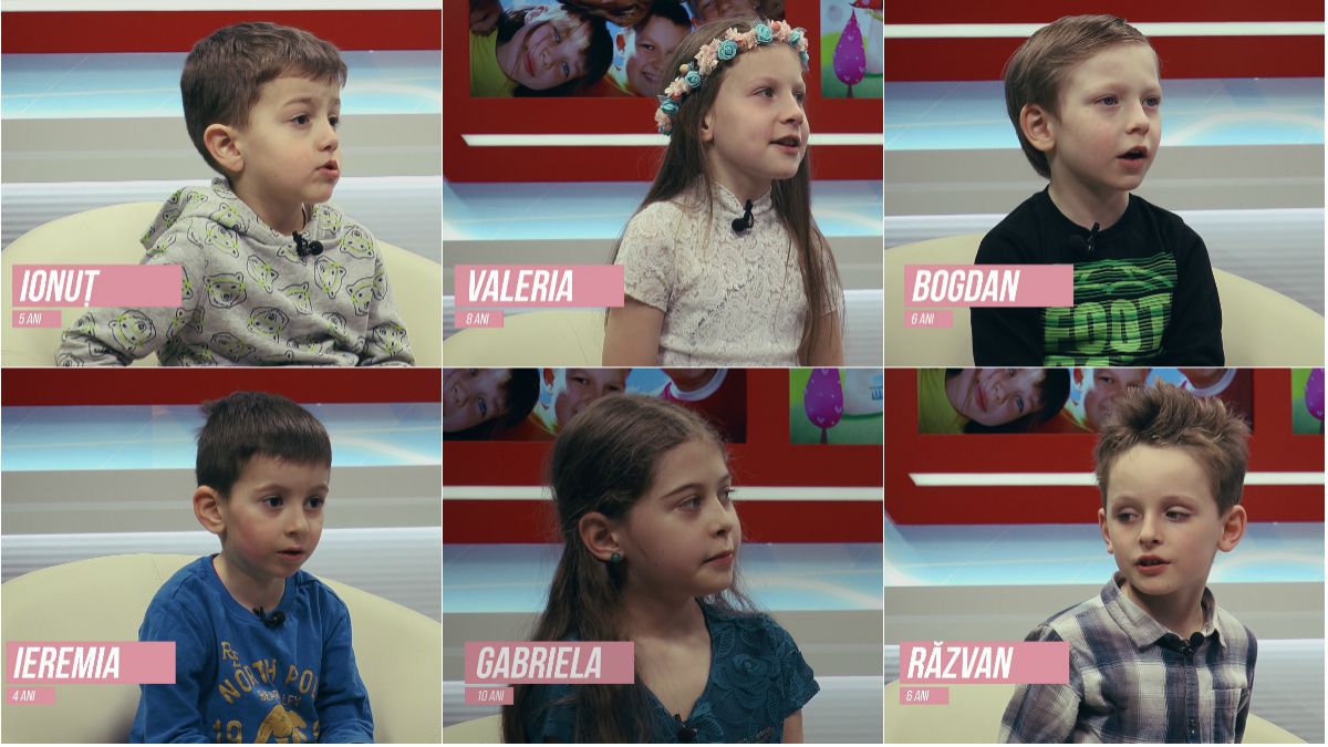 VIDEO. Ce cunosc copiii despre primăvară, soare și ploaie