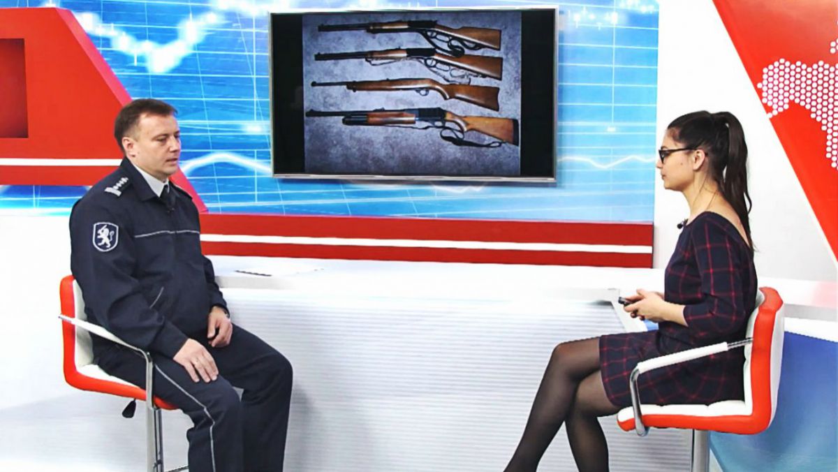 VIDEO. Ce trebuie să faci cu o armă pe care o deții ilegal! Interviu cu Veaceslav Balan, șef în Direcția Securitate Publică