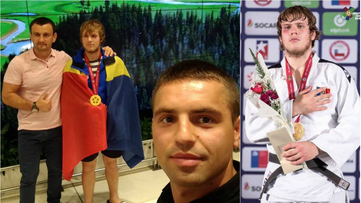 VIDEO. Cu ropote de aplauze! Cum a fost întâmpinat campionul mondial la judo - moldoveanul Eugen Matveiciuc