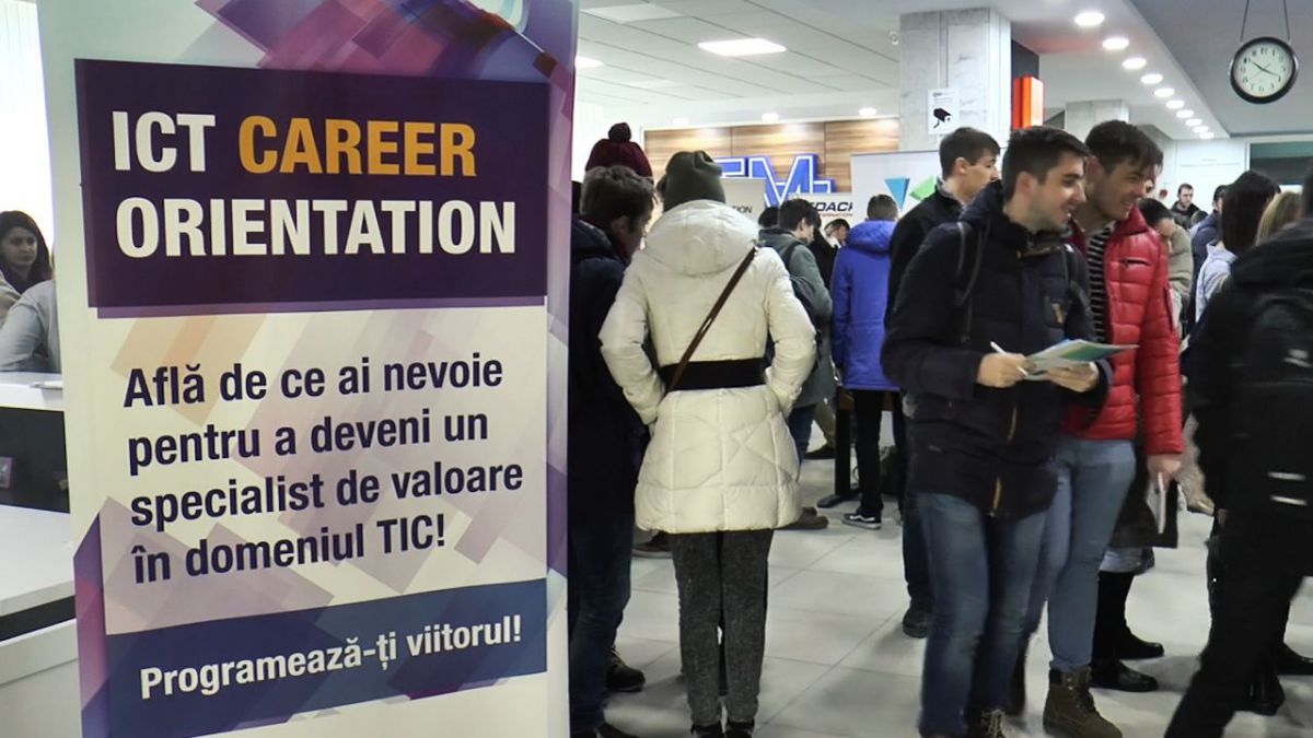 VIDEO. Cum s-a desfășurat cea de-a șaptea ediție a „ICT Career Orientation” dedicat studenților din domeniul IT