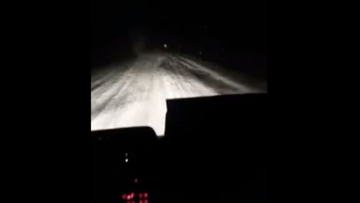 VIDEO. Cum se circula la miezul nopții în Nordul Republicii