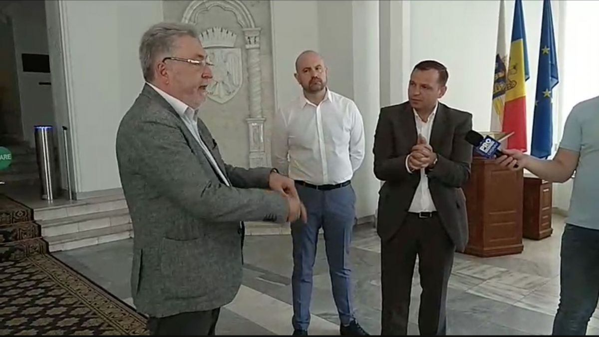 VIDEO. Deși încă nu este, oficial, primar, Năstase l-a luat la rost pe Grozavu. „O să vă pară rău”