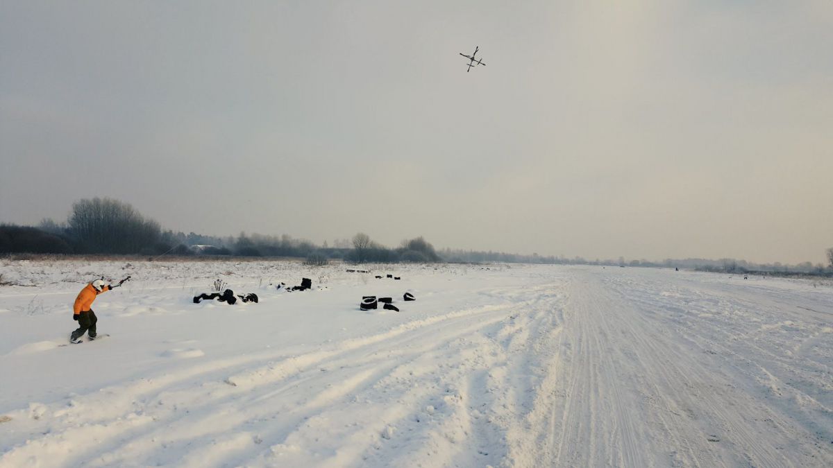 VIDEO. Droneboarding: Un nou sport high-tech de iarnă