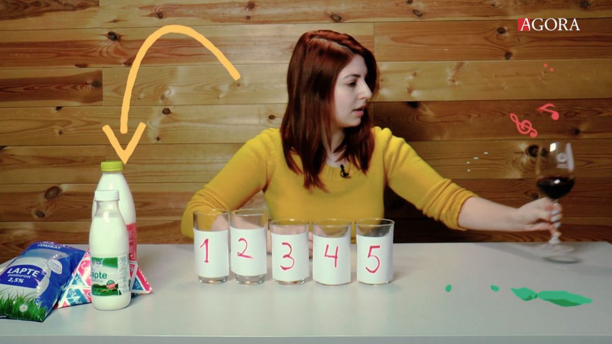 VIDEO. Experiment AGORA. Cum evoluează cinci branduri autohtone de lapte după expirare și fierbere