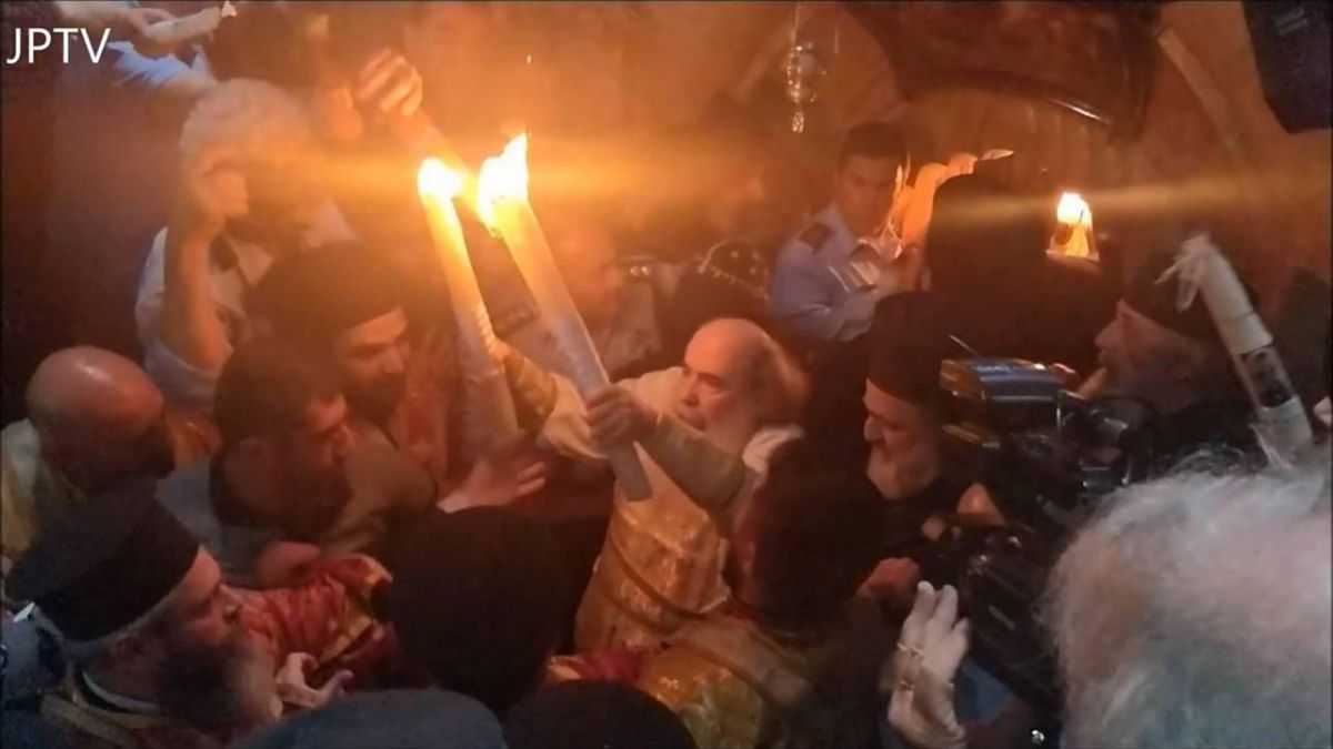 VIDEO. Focul Haric s-a aprins la Ierusalim