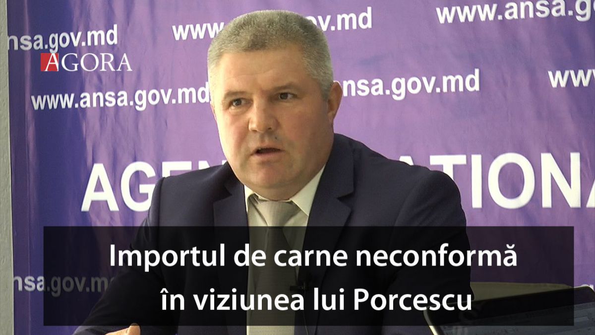 VIDEO. Grigore Porcescu, interviu pentru AGORA: Totul e bine! Importul de carne neconformă nu e pentru consum!
