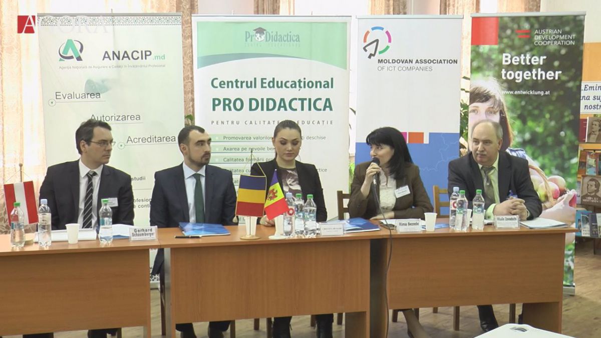 VIDEO. Guvernele Austriei și al României susțin modernizarea învățământului profesional tehnic în domeniul TIC din Moldova 