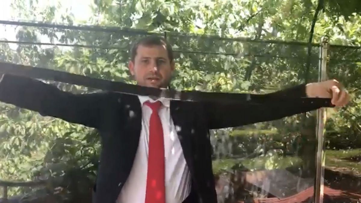 VIDEO. S-a dezlănțuit pe Facebook! Șor amenință jurnaliștii și adversarii politici: Maia și Andrei, cu centura asta o să vă dau bătaie la fund