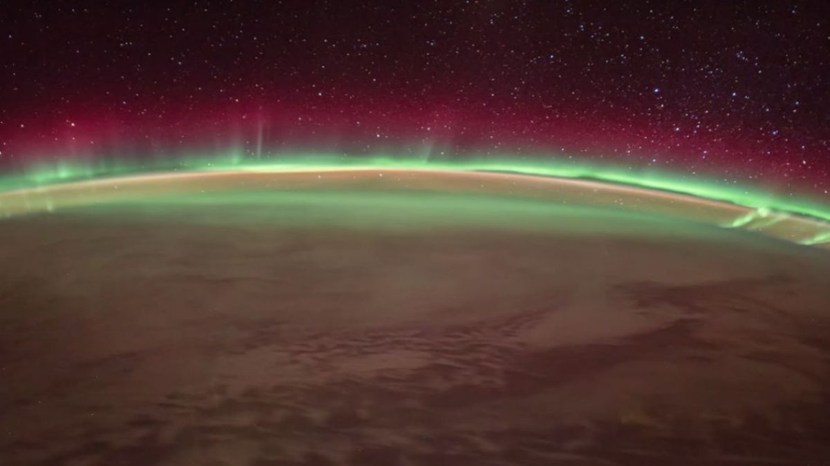 VIDEO. Imagini spectaculoase de la NASA: Aurora filmată de pe orbită