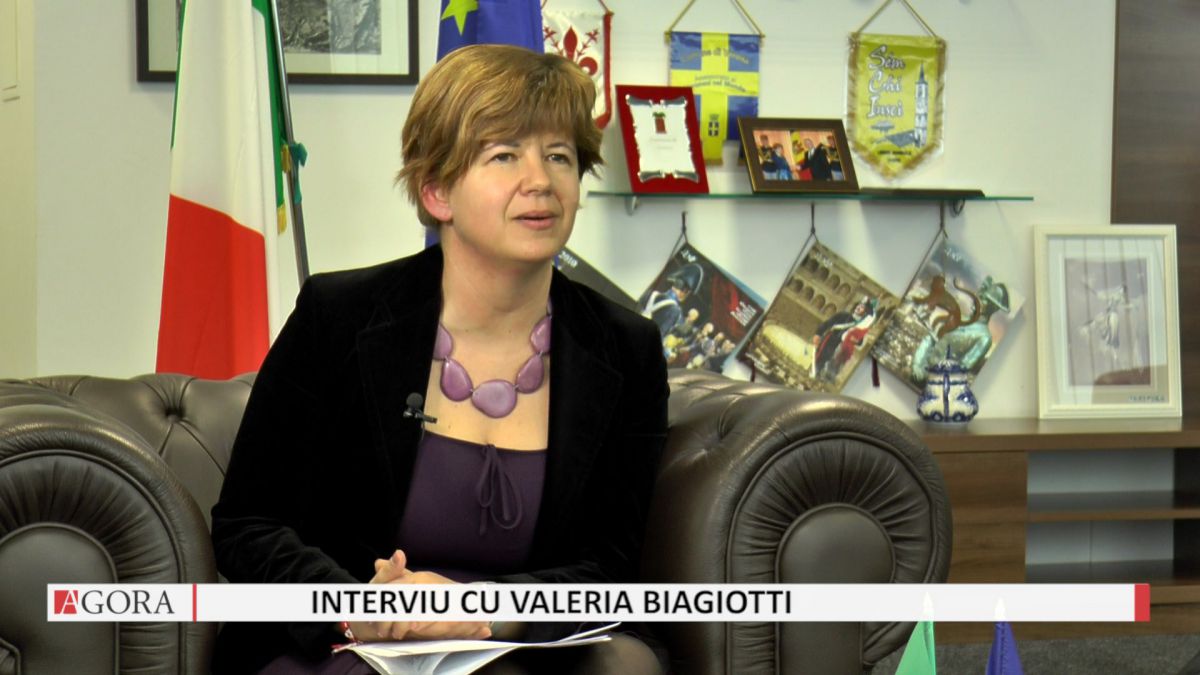 VIDEO. Interviu cu Ambasadoarea Italiei în RM, Valeria Biagiotti: Migrația e un fenomen pozitiv dacă e un rezultat al alegerii libere